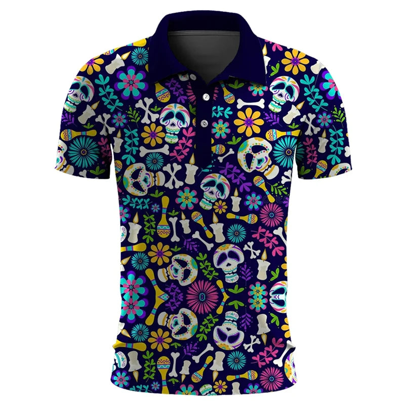 Mexico skull Polo