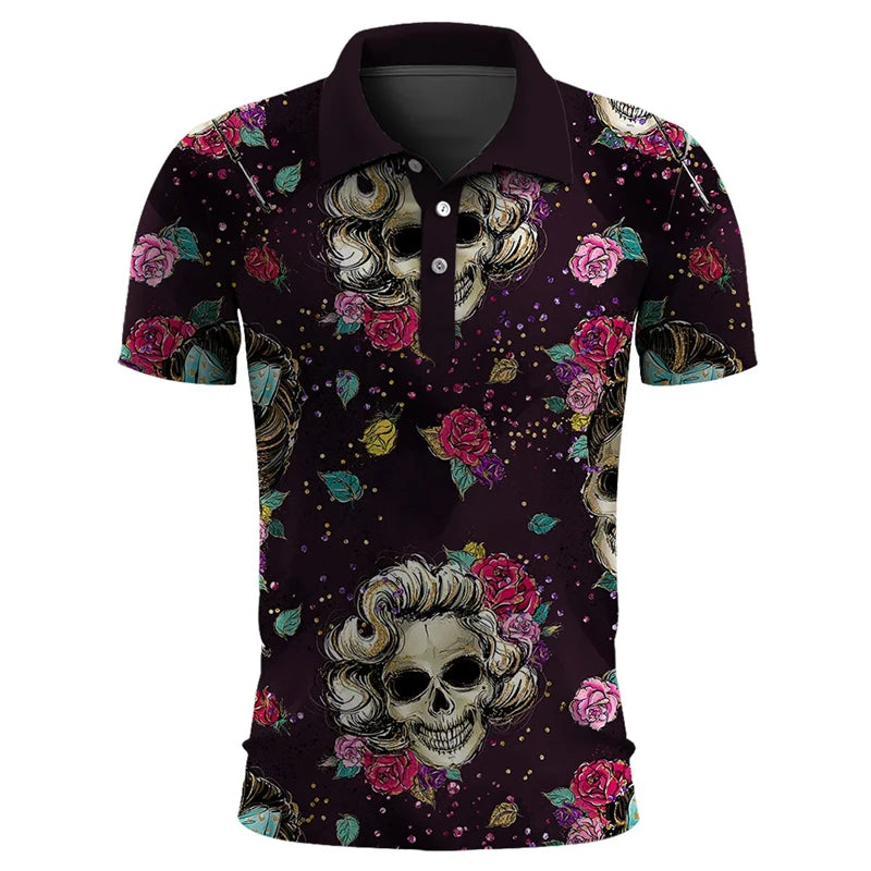 Mexico skull Polo