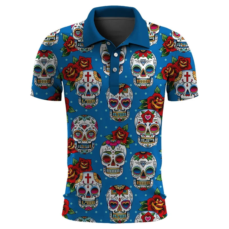 Mexico skull Polo
