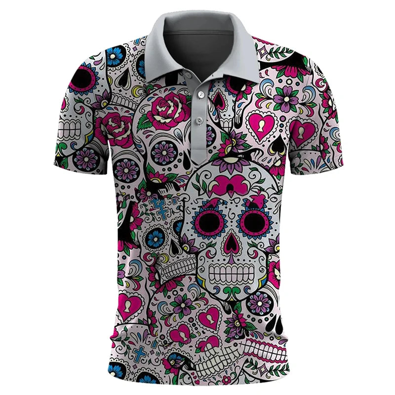 Mexico skull Polo